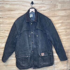 Vintage USA Carhartt Blanket Lined Chore Jacket Grateful Dead Patch  Size: XL